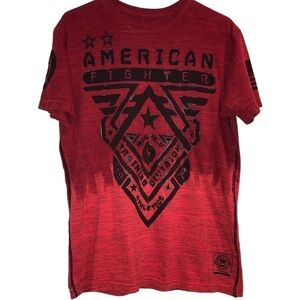 Buckle American Fighter Graphic Tee Shirt M  ZD3